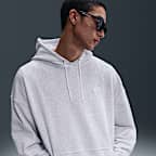 【Nike】 Club French Terry Pullover Hoodie White a7722fc7_70a4_46a2_9f89_f80ac2